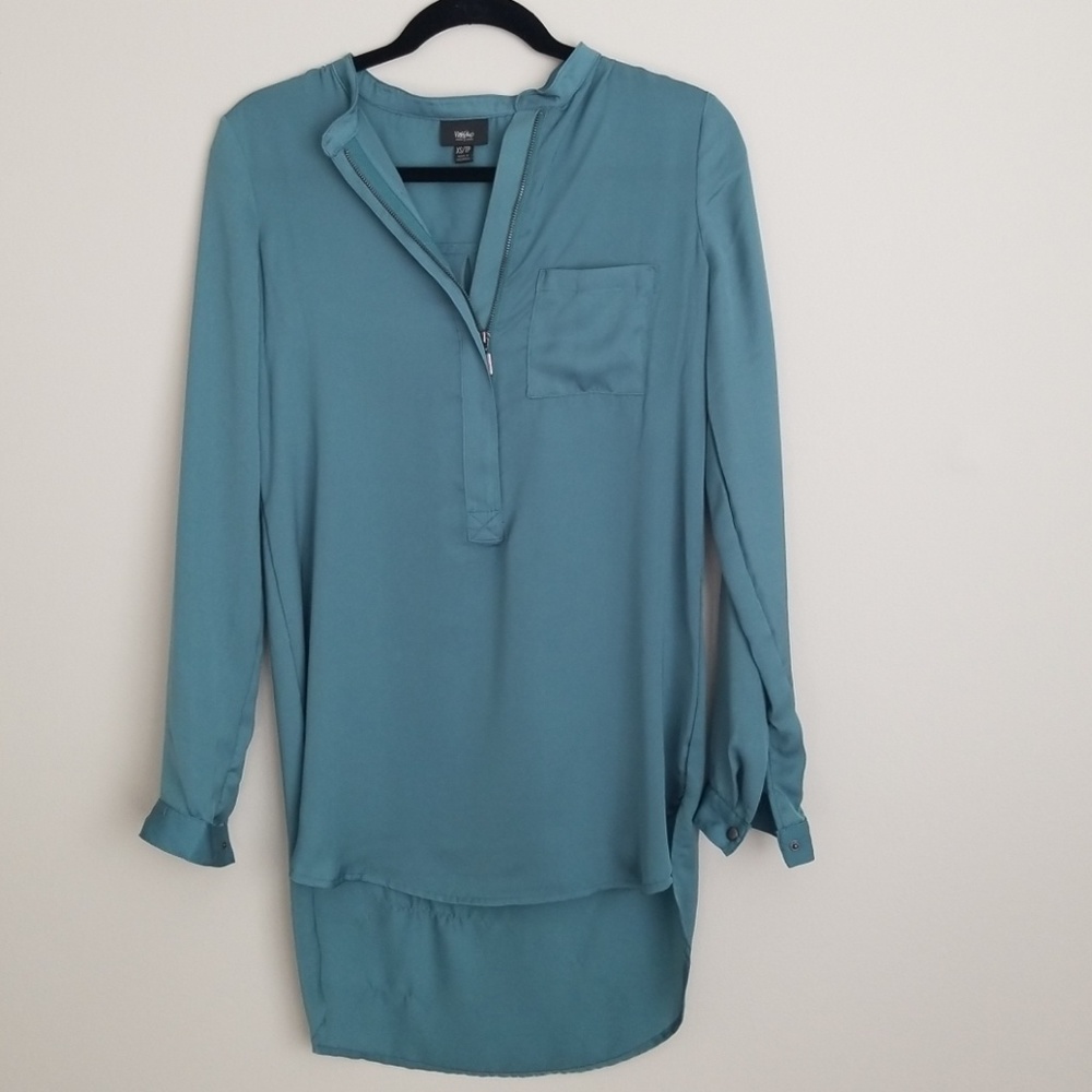Silky Half Zip Top